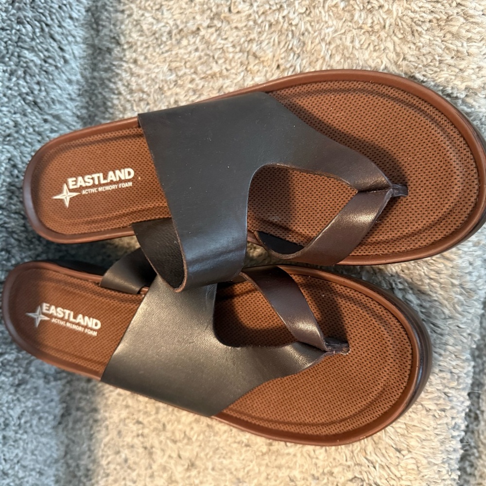 Eastland Dark Brown Leather Footwear